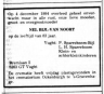 Overlijden - Petronella van Noort--1901--Bron-krant-De Telegraaf-08-12-1984