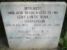 Grafsteen - Lena Lijntje Sparreboom--13-07-1890--Bron - OB