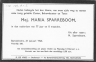 Overlijden - Maria Sparreboom--26-05-1867--31-01-1945--114.186.A13-Bron-1-Scan-Rouwkaart